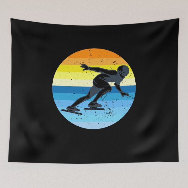 Item preview, Ice skating vintage winter sports designed and sold by PlatonisDesign.