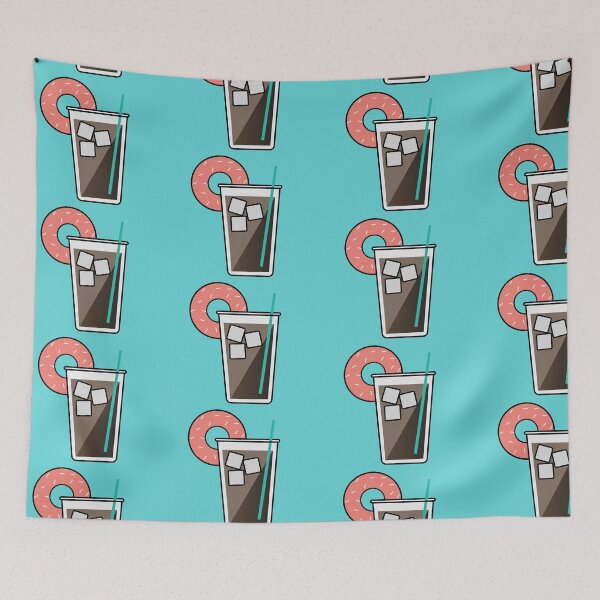 Item preview, Donut and Iced Coffee designed and sold by M-lee400.