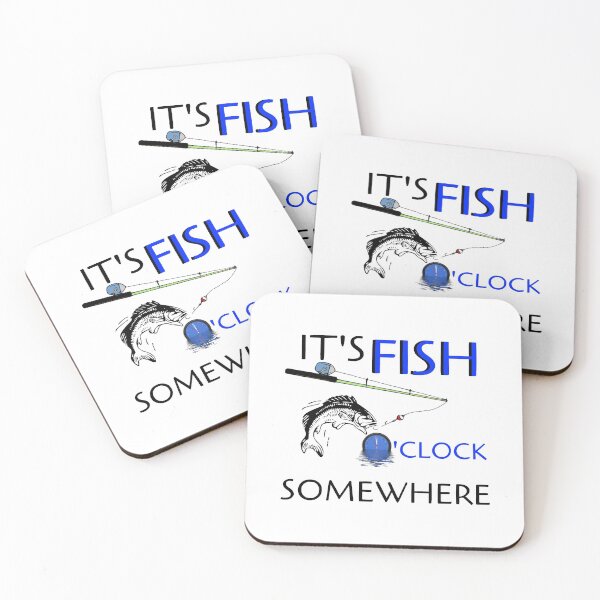 Item preview, It's Fish O'Clock Somewhere designed and sold by MagicSD Designs.