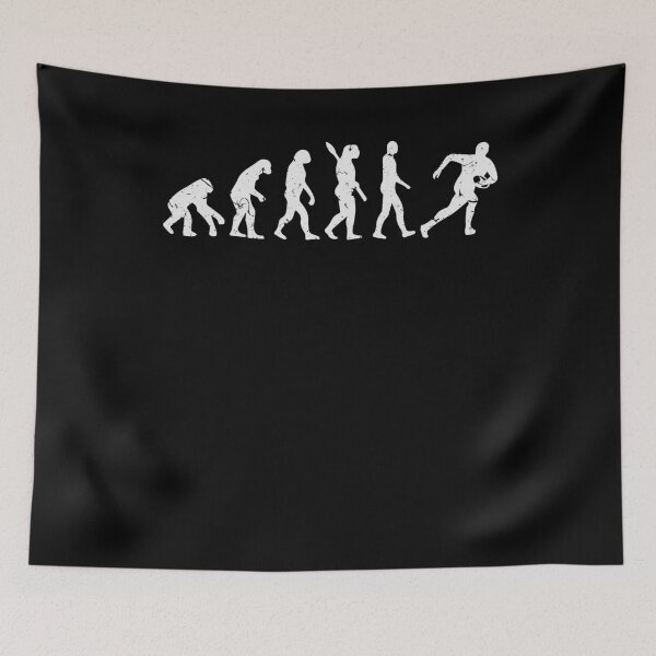 Item preview, Football Lover Evolution Darwin Football Player Gift designed and sold by TooFlyDesign.