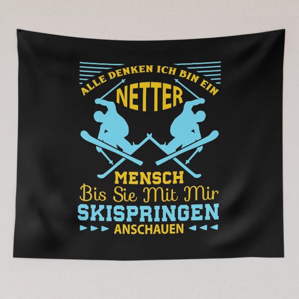 Item preview, The passionate ski jumper designed and sold by PlatonisDesign.