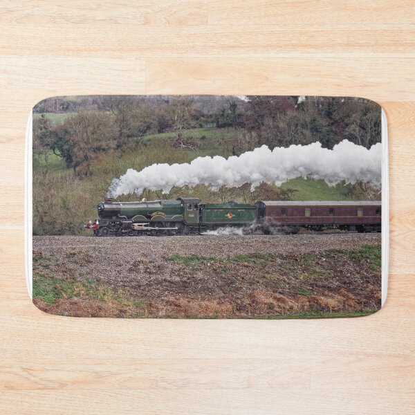 Item preview, Steam train Clun Castle Winter 2019 designed and sold by duncan1980uk.