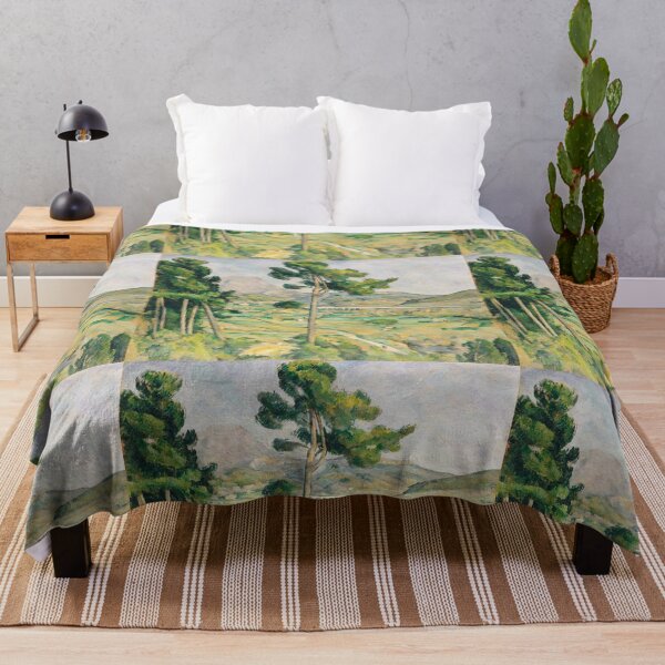 Aperçu de l'œuvre Natural landscape - Paul Cezanne vintage painting créée et vendue par Vintage Designs +.