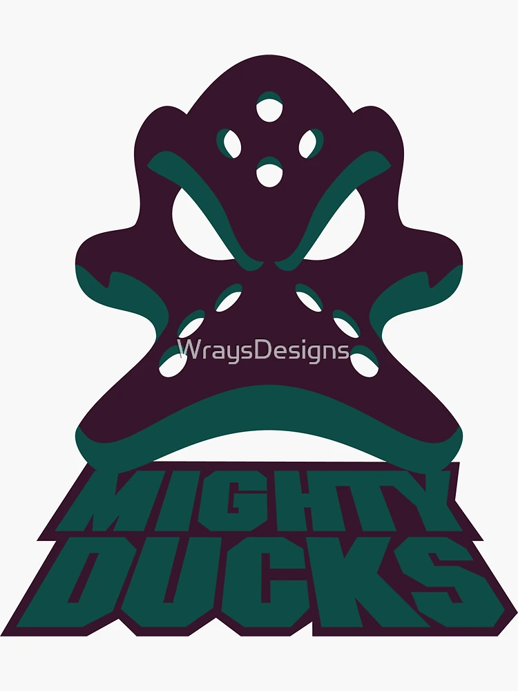 Quack Quack Cincinnati Mighty Ducks Logo Tee | Cincy Shirts Unisex T-Shirt / Purple / S