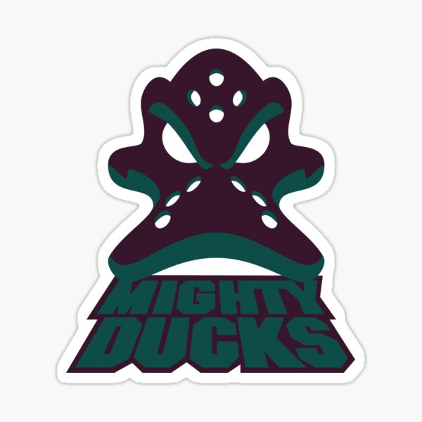 Mighty Ducks Cartoon Stickers for Sale | Redbubble