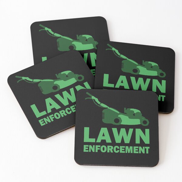 Item preview, Lawn Enforcement Fathers Day Dad Gift designed and sold by TooFlyDesign.
