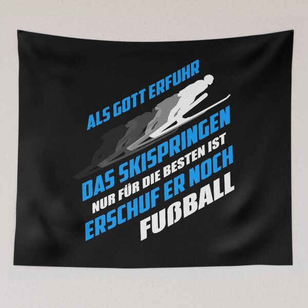 Item preview, Ski jumping better than football designed and sold by PlatonisDesign.