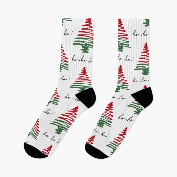 Item preview, Christmas Tree - Xmas - Minimalist Design HO HO HO designed and sold by Tropical Blood.
