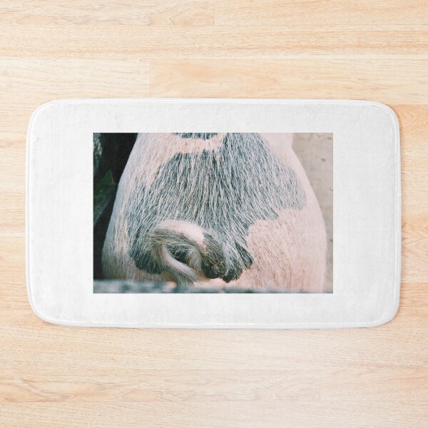 Item preview, curly tail pig designed and sold by Eliza Hartman.