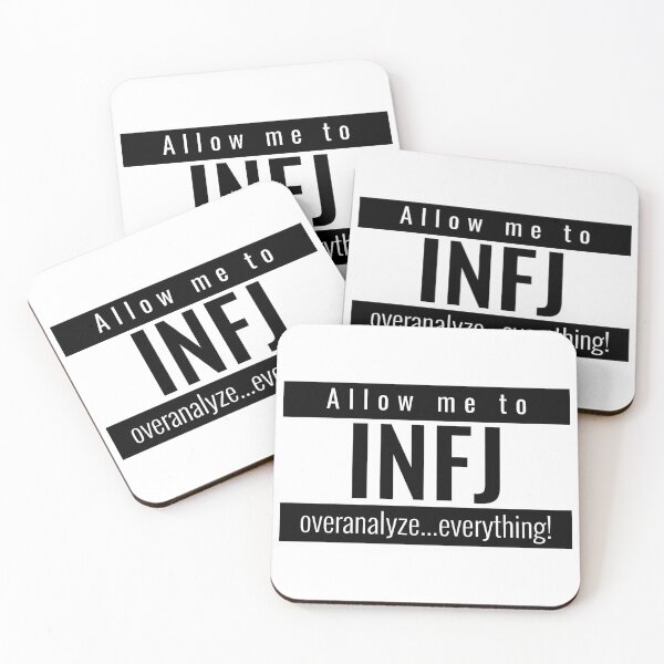 Item preview, INFJ Overanalyze designed and sold by WillowsMom68.