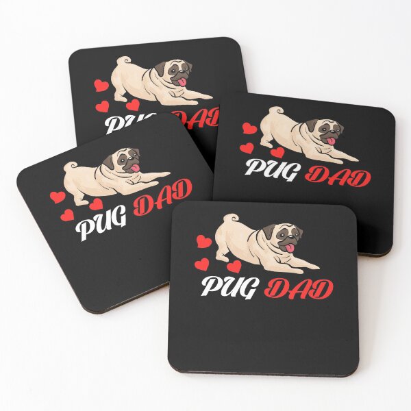 Item preview, Pug Dad Dog Dad Gift For Pug Owner designed and sold by TooFlyDesign.