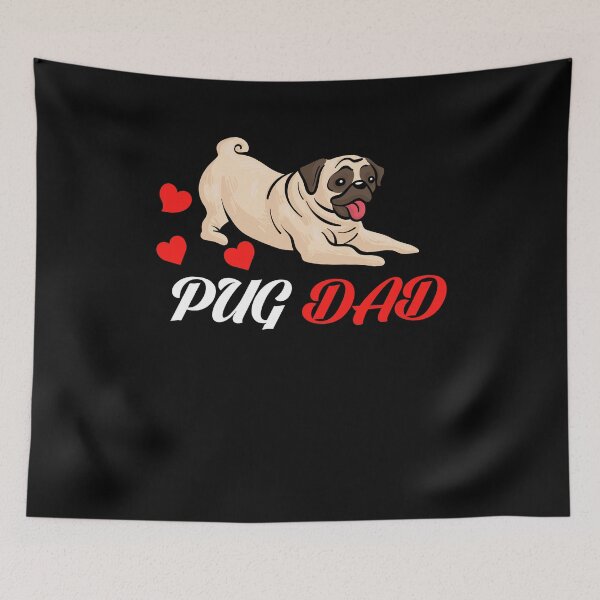 Item preview, Pug Dad Dog Dad Gift For Pug Owner designed and sold by TooFlyDesign.