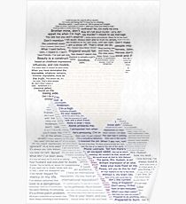 BBC Sherlock Holmes Typography Poster