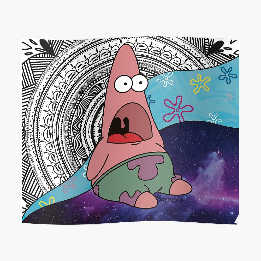 Patrick Mouth Open Meme Sticker By Lordgraceart Redbubble - patrick mouth open roblox roblox meme on meme