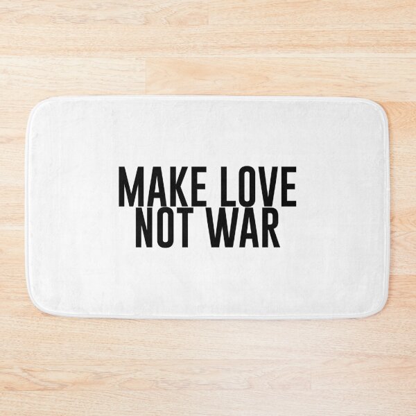 Item preview, love not war (black) designed and sold by didijuca.