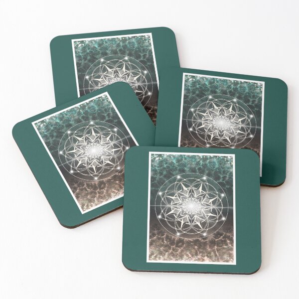 Item preview, Watercolor Amazon River Mandala designed and sold by alubner.