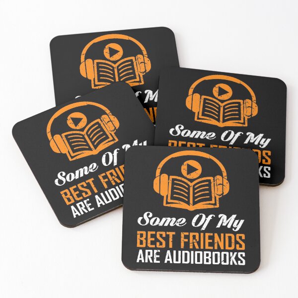 Item preview, Audio Book Lover Gift Best Friends Are Audio Books designed and sold by TooFlyDesign.