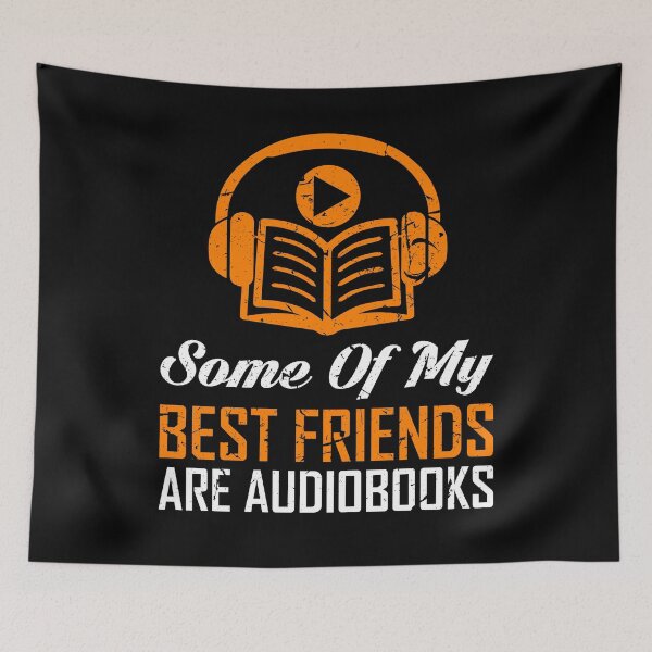 Item preview, Audio Book Lover Gift Best Friends Are Audio Books designed and sold by TooFlyDesign.