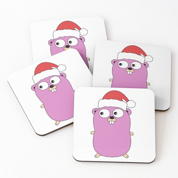 Item preview, Pink Christmas Gopher designed and sold by tonik12.