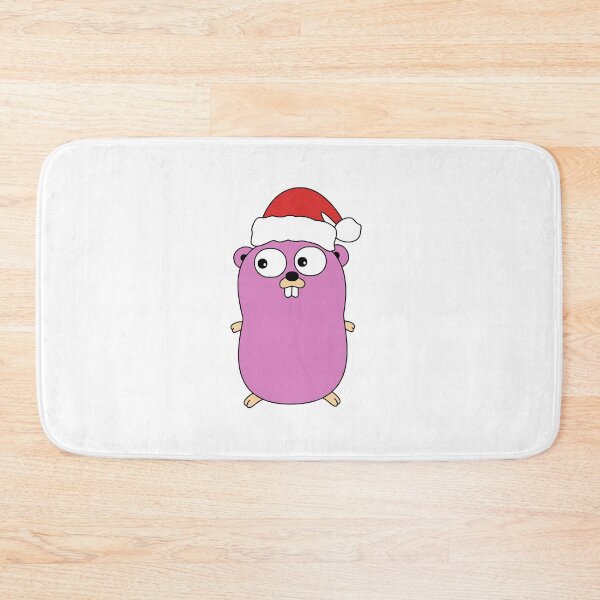 Item preview, Pink Christmas Gopher designed and sold by tonik12.
