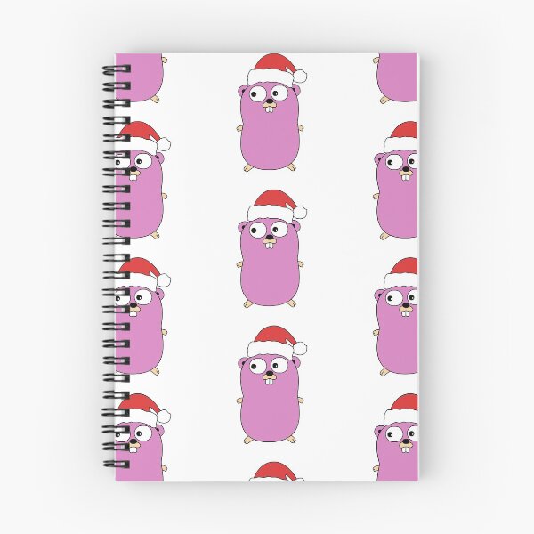Item preview, Pink Christmas Gopher designed and sold by tonik12.