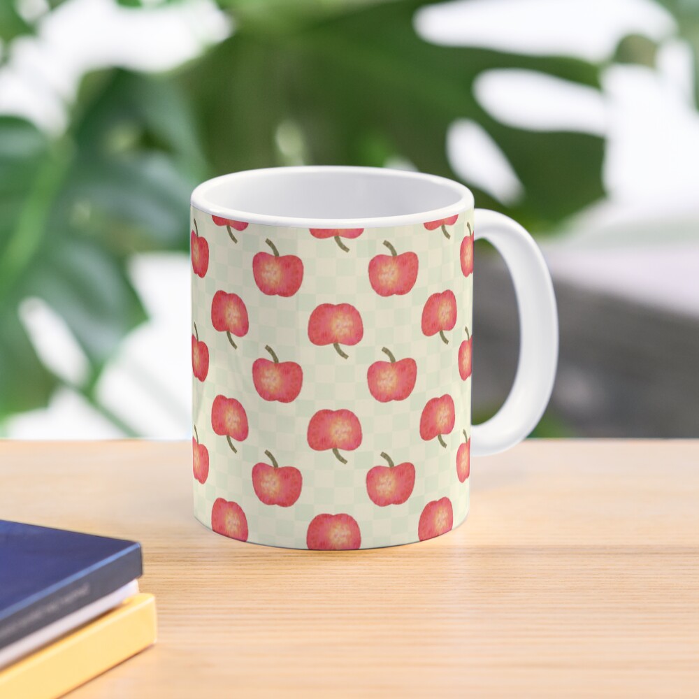 Apples and Checks Mug