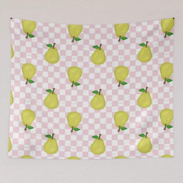 Item preview, Checked Pears designed and sold by ltlgraymonster.