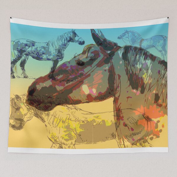 Item preview, Draft horses designed and sold by Wilfried van Dokkumburg.