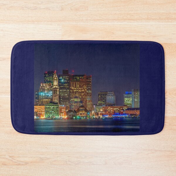 Item preview, Boston with Christmas lights  designed and sold by LudaNayvelt.