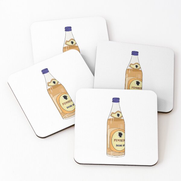 Item preview, Feminism lemonade bottle designed and sold by HollaFee.