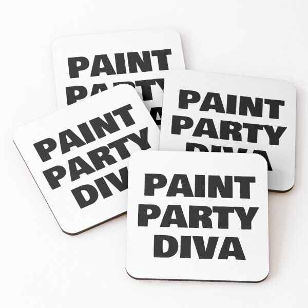 Item preview, Paint Party Diva designed and sold by theartsycottage.