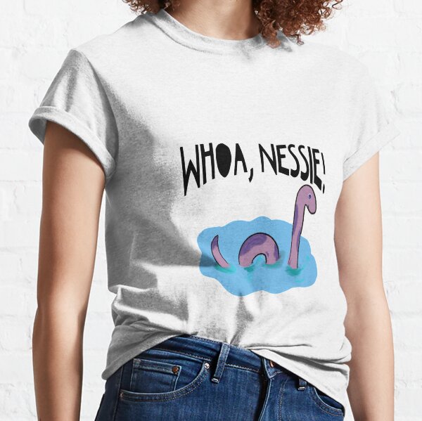 Whoa, Nessie! Loch Ness Monster by Jami Amerine Classic T-Shirt