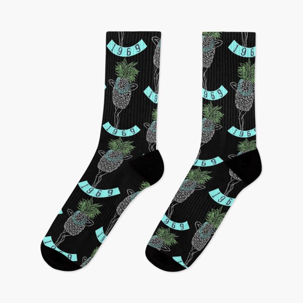 Item preview, Pineapple in pin up style with surf and palm tree design designed and sold by kamui7mx.