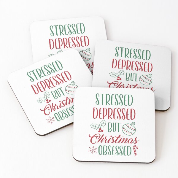 Item preview, Christmas Obsessed designed and sold by LuckyFoxDesigns.