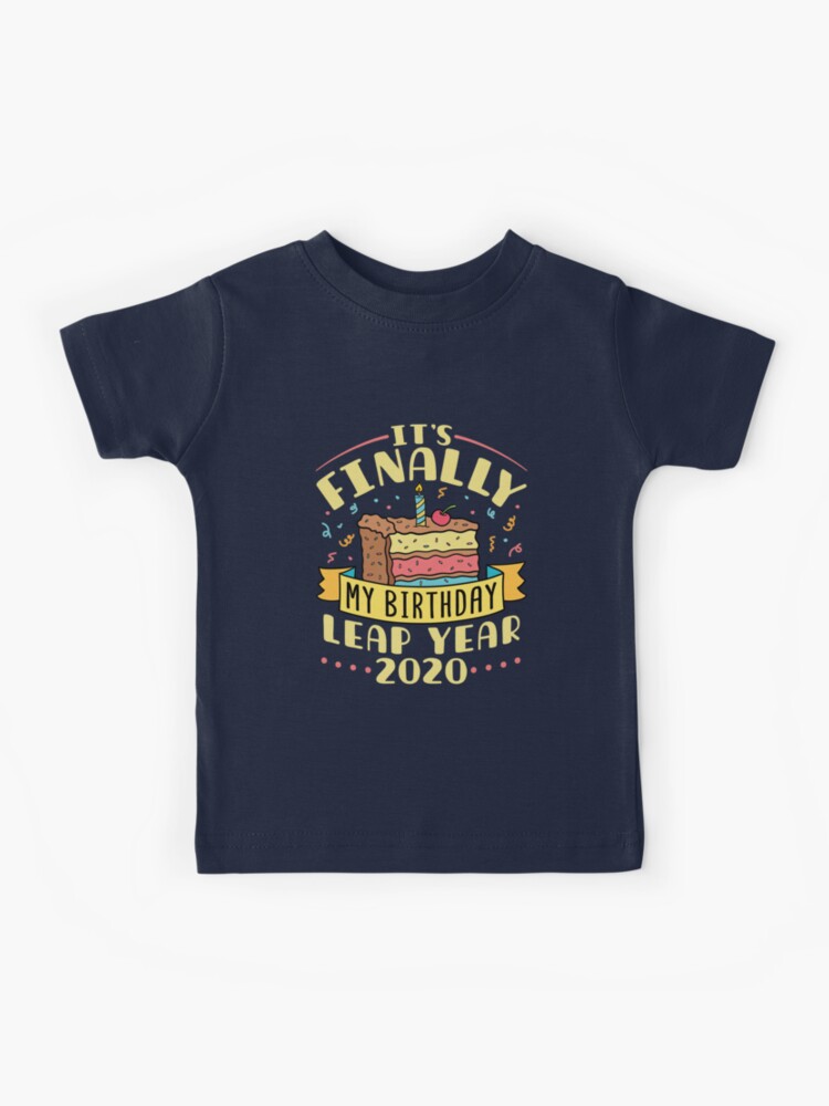 2020 leap hot sale year t shirt