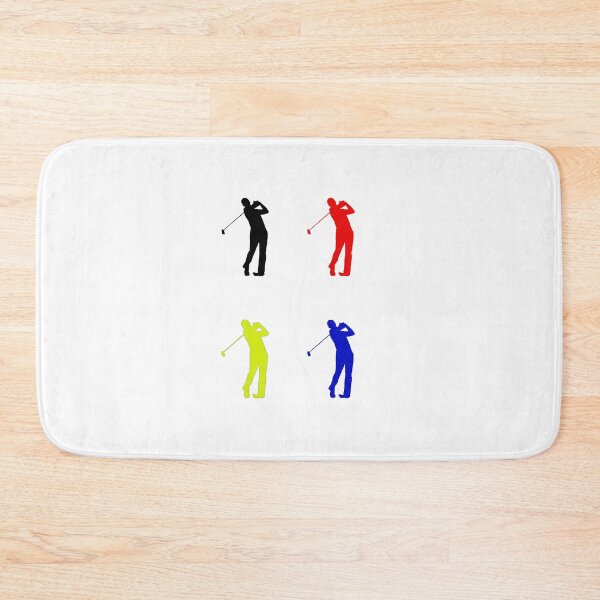 Item preview, Golfer Colored Silhouette Design designed and sold by ilmagatPSCS2.