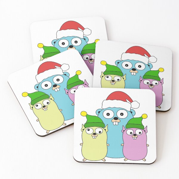 Item preview, Santa gopher and elves designed and sold by tonik12.