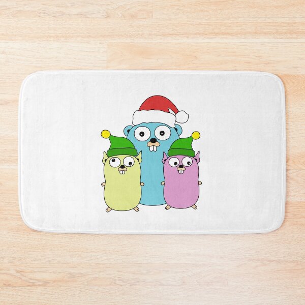 Item preview, Santa gopher and elves designed and sold by tonik12.