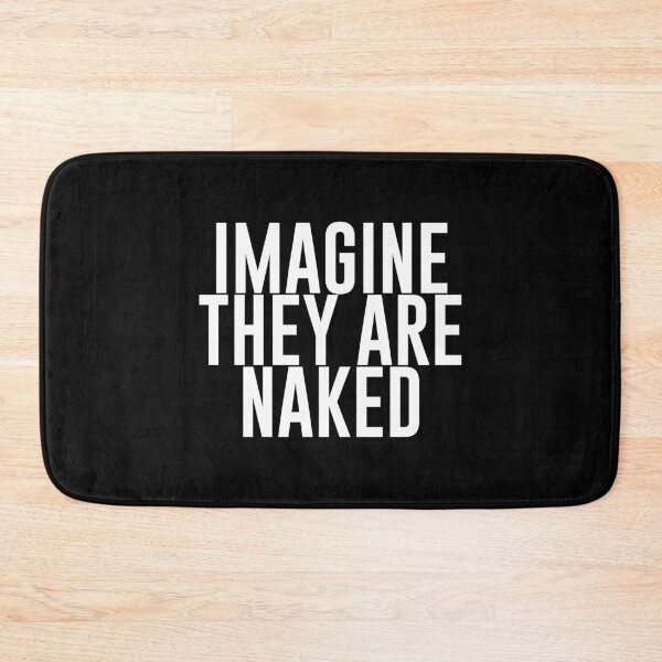 Item preview, Imagine they are naked (white) designed and sold by didijuca.