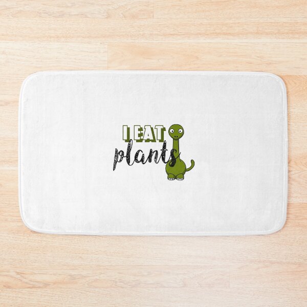 Item preview, I eat plants funny sticker designed and sold by hawkeyestate.