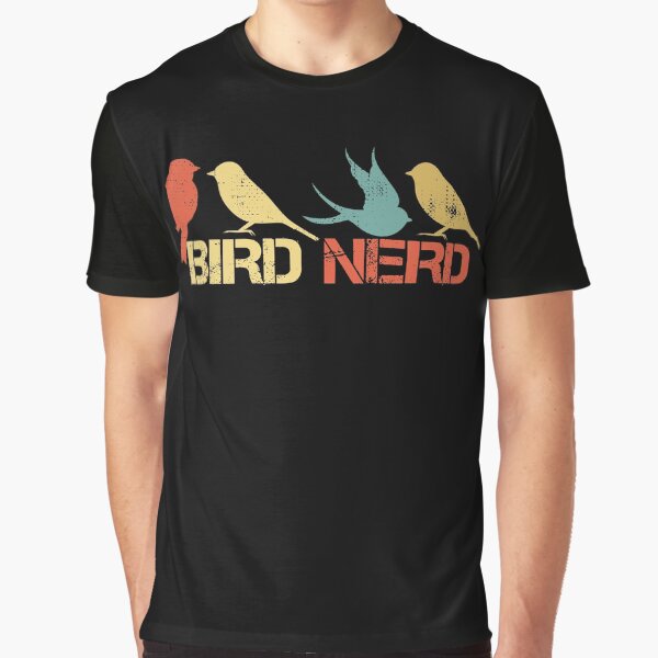 Aperçu de l'œuvre Bird Nerd Observation des oiseaux Ornithologue Ornithologue Cadeau créée et vendue par Hananiah Merch.