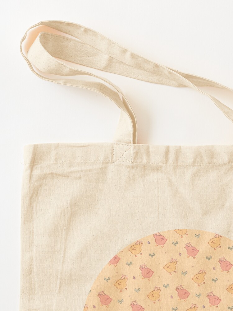 Alternate view of Shower Ducklings - Light Tote Bag