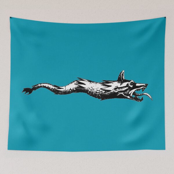 Item preview, dacia wolf flag designed and sold by tony4urban.