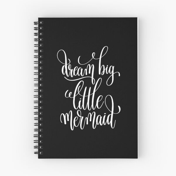 Item preview, Dream Big Little Mermaid Inspirational and Motivational Quotes designed and sold by ProjectX23.
