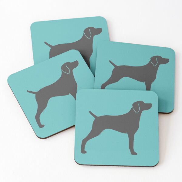 Item preview, Weimaraner Dog Breed Silhouette(s) designed and sold by Jenn Inashvili.
