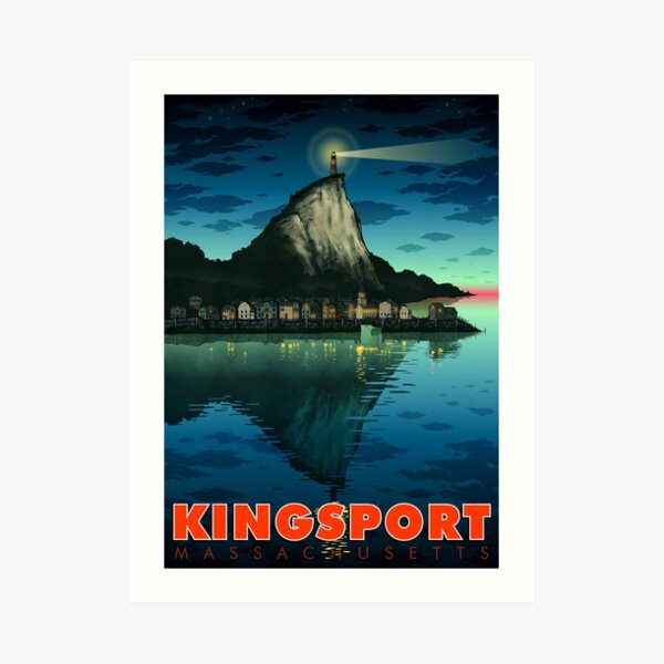 Greetings From Kingsport, Mass Art Print