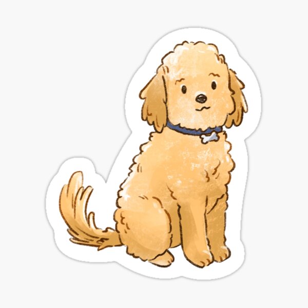 Item preview, Goldendoodle designed and sold by cindylatte.