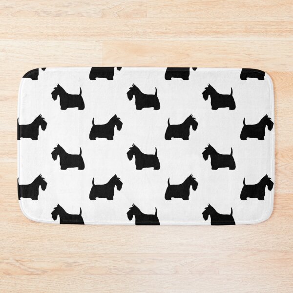 Item preview, Scottish Terrier Silhouette(s) Black Scottie Dog designed and sold by Jenn Inashvili.