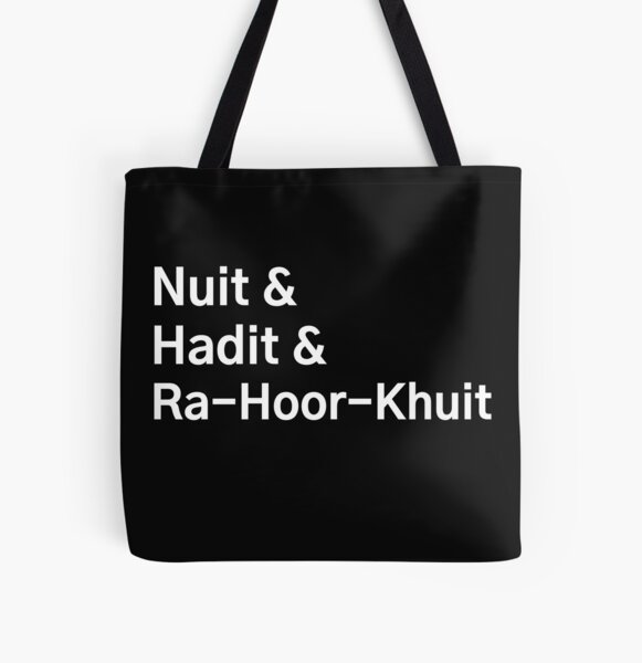 Nuit & Hadit & Ra-Hoor-Khuit - The Thelemic Trinity All Over Print Tote Bag
