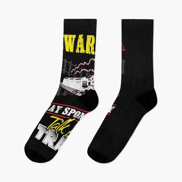 Item preview, Warning I May Talk About Trains Steam Train Locomotive Lover Gift designed and sold by Dressed For  Duty.
